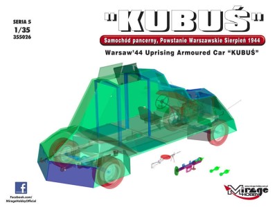 KUBUS Warsaw´44 Uprising Armoured Car 