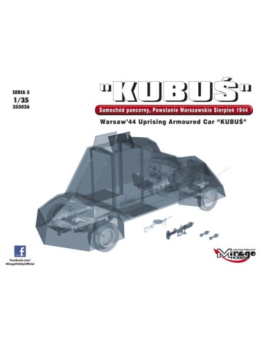 KUBUS Warsaw´44 Uprising Armoured Car 