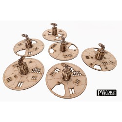 PWORK ARGAMES_WH40K TOWER OBJECTIVES