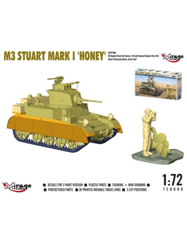 M3 STUART Mk I ´HONEY´ light tank 