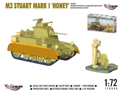 M3 STUART Mk I ´HONEY´ light tank 
