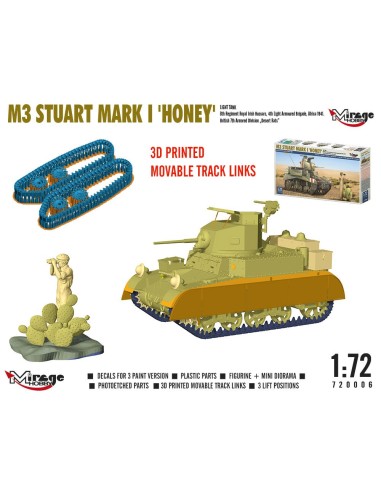 M3 STUART Mk I ´HONEY´ light tank 
