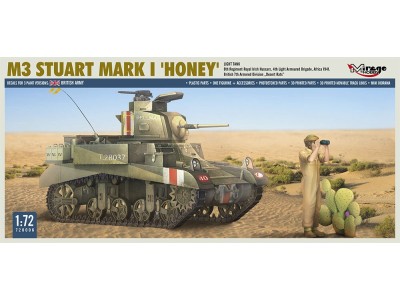 M3 STUART Mk I ´HONEY´ light tank 