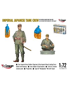 WW2 IMPERIAL JAPANESE TANK CREW + one Imperial Naval Landing Force Food Supplier  2