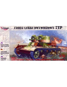 Leichter Panzer 7 TP mit Zwillingsturm 