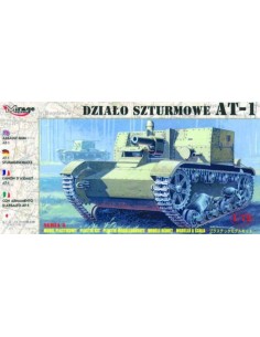 AT-1 Sturmgeschütz mit Inneneinrichtung 