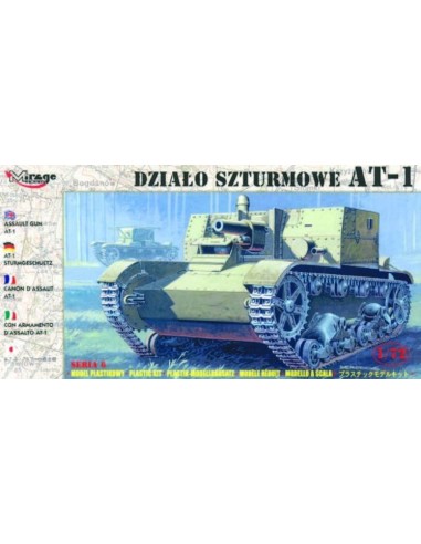 AT-1 Sturmgeschütz mit Inneneinrichtung 
