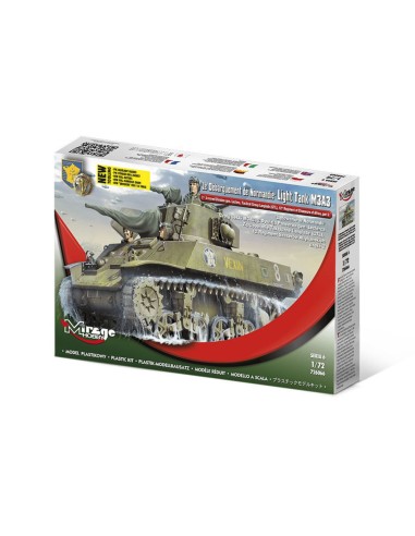 Le Débarquement de Normandie" Light Tank M3A3, 