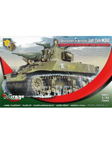 Le Débarquement de Normandie" Light Tank M3A3, 