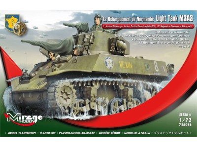 Le Débarquement de Normandie" Light Tank M3A3, 