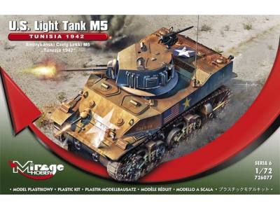 U.S. Light Tank M5 "TUNISIA 1942" 