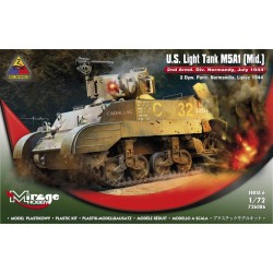 U.S.Light Tank M5A1 (Mid) 2nd Armd.Div.N 