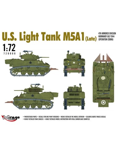 U.S. Light Tank M5A1 (Late) 