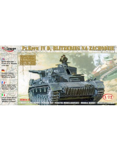 German Tank Pz.Kpfw. IVD "BLITZKRIEG" in the WEST 