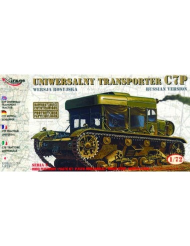 Universal Traktor C7P mit Fotoätzteilen 