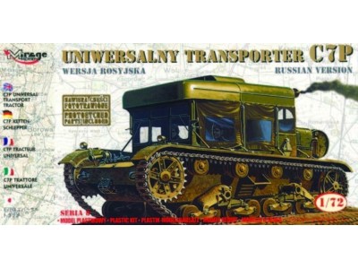 Universal Traktor C7P mit Fotoätzteilen 