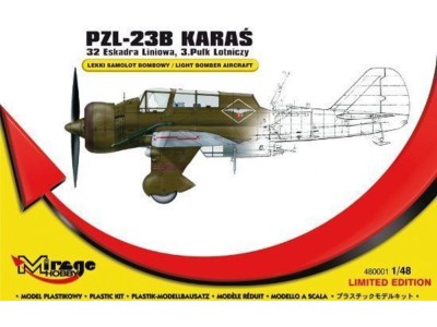 PZL-23B Karas Recon. Bomber 32thLF/3.AR 