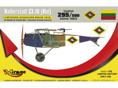 Halberstadt CL.IV(Rol) LIETUVOS 1919 