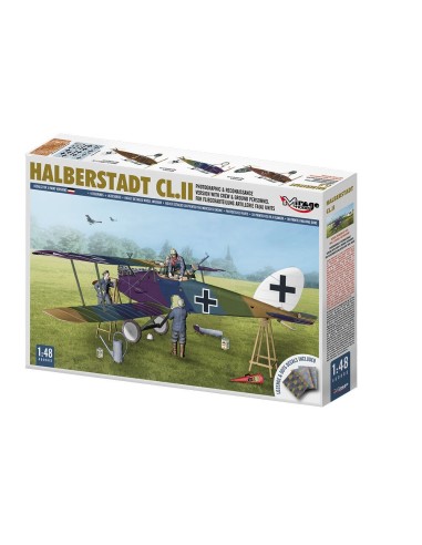 Halberstadt CL.II Photographic & Reconaissance Version With Crew & Ground Personnel For Fliegerabteilung Artillerie FA(A) Units 