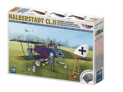 Halberstadt CL.II Photographic & Reconaissance Version With Crew & Ground Personnel For Fliegerabteilung Artillerie FA(A) Units 