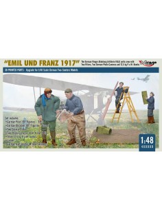 WWI German FA(A) Units Crew 'Emil und Franz 1917' w/Equipment 