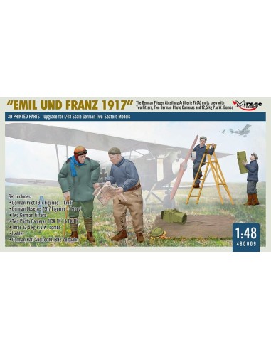 WWI German FA(A) Units Crew 'Emil und Franz 1917' w/Equipment 