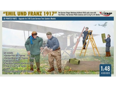 WWI German FA(A) Units Crew 'Emil und Franz 1917' w/Equipment 
