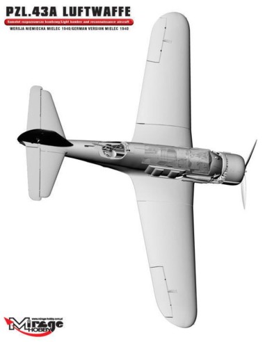 PZL.43A Luftwaffe Germ.Vers. MIELEC 1940 