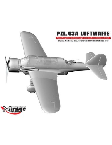 PZL.43A Luftwaffe Germ.Vers. MIELEC 1940 
