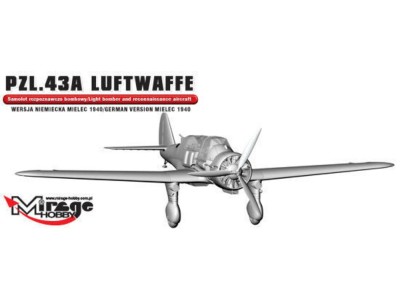 PZL.43A Luftwaffe Germ.Vers. MIELEC 1940 