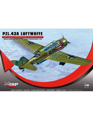 PZL.43A Luftwaffe Germ.Vers. MIELEC 1940 