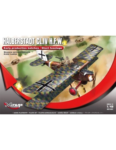 Halberstadt CL.IV H.F.W.(Early productio production batches/Short fuselage 