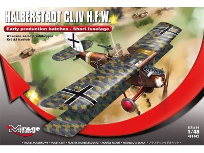 Halberstadt CL.IV H.F.W.(Early productio production batches/Short fuselage 