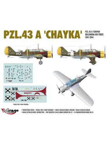 PZL.43 A 'CHAYKA' Bulgarian Air Force 1941-1944 