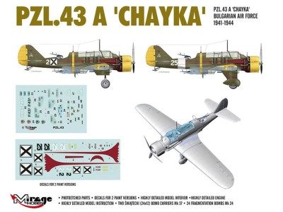 PZL.43 A 'CHAYKA' Bulgarian Air Force 1941-1944 