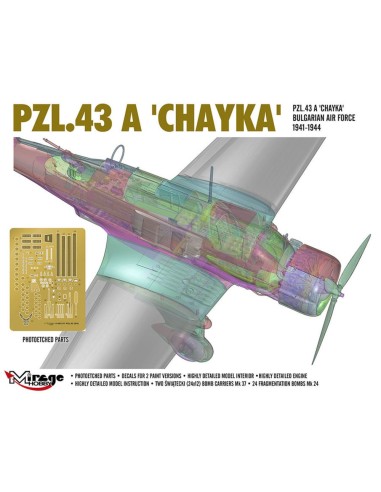 PZL.43 A 'CHAYKA' Bulgarian Air Force 1941-1944 