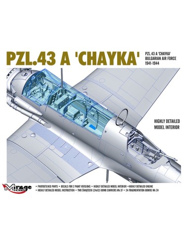 PZL.43 A 'CHAYKA' Bulgarian Air Force 1941-1944 