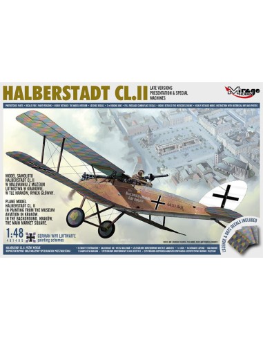 HALBERSTADT CL.II,LATE VERSIONS PRESENTATION & SPECIAL MACHINES 