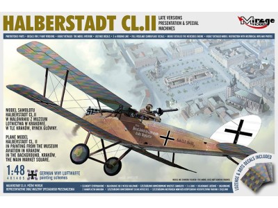 HALBERSTADT CL.II,LATE VERSIONS PRESENTATION & SPECIAL MACHINES 