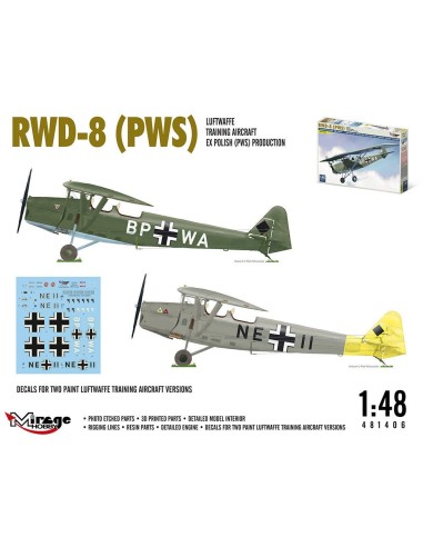 RWD-8 (PWS) Luftwaffe training aircraft ex Polisch Produktion 