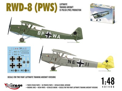 RWD-8 (PWS) Luftwaffe training aircraft ex Polisch Produktion 