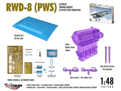 RWD-8 (PWS) Luftwaffe training aircraft ex Polisch Produktion 
