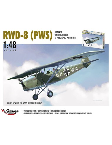 RWD-8 (PWS) Luftwaffe training aircraft ex Polisch Produktion 