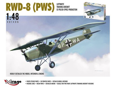 RWD-8 (PWS) Luftwaffe training aircraft ex Polisch Produktion 