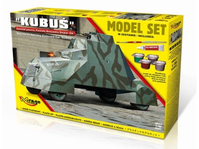 Kubus(Warsaw'44 Uprising Armoured Car) Model Set 