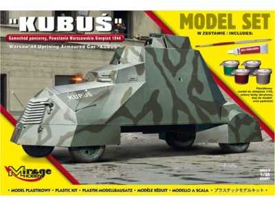 Kubus(Warsaw'44 Uprising Armoured Car) Model Set 