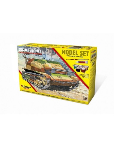 Tankette TKS-B(w/automatic cannon 20mm Mk.38) (Model Set) 