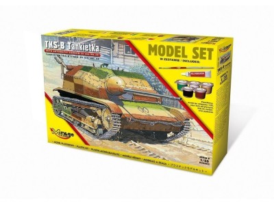 Tankette TKS-B(w/automatic cannon 20mm Mk.38) (Model Set) 