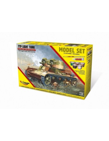 7TP Light Tank "Twin Turret"(Model Set) 