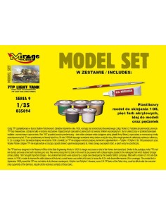 7TP Light Tank "Twin Turret"(Model Set)  2